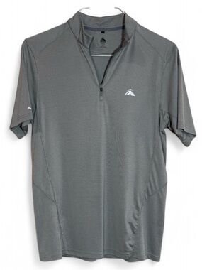Macpac Men’s Gray Half-Zip Athletic Shirt